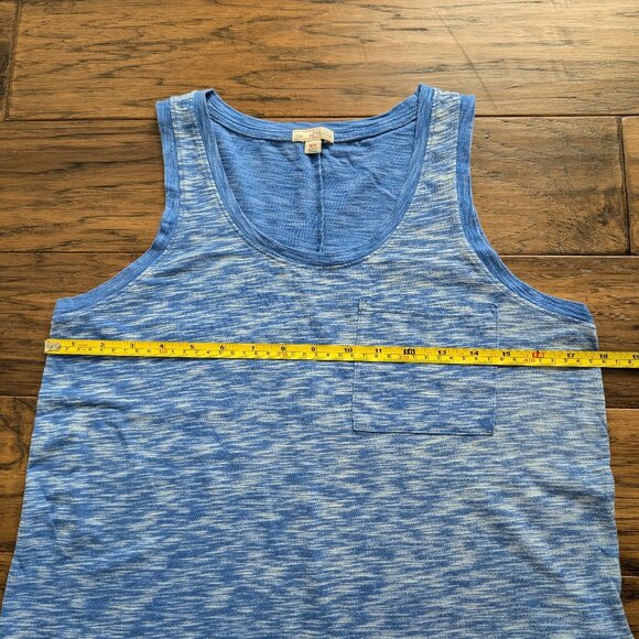 4/$25 Gap tank top heathered blue size XS - Picture 7 of 9